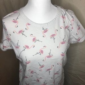 Cute & Comfy Medium Flamingo Print T-shirt!!